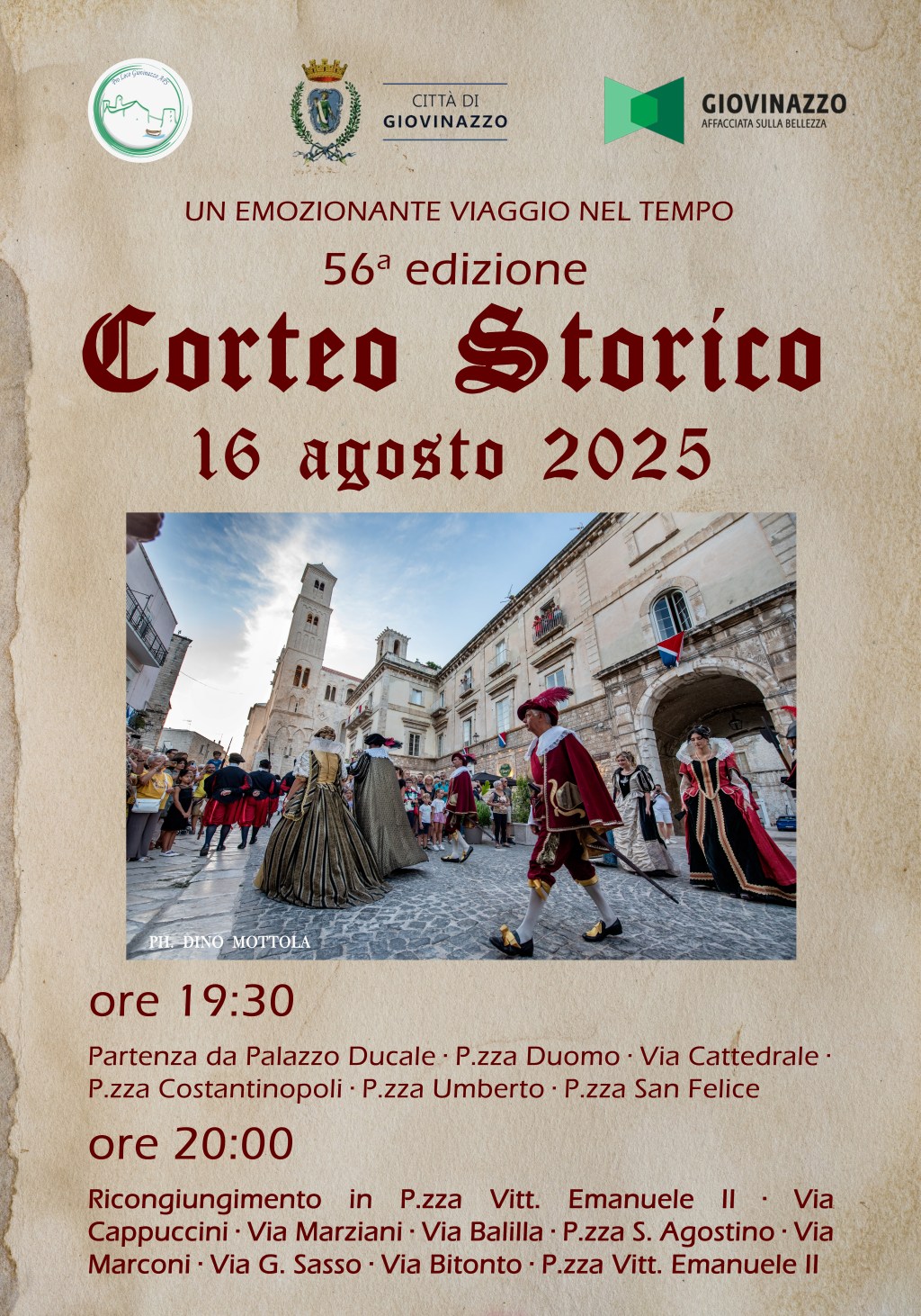Giovinazzo Celebrates the 56th Edition of the Historical Parade